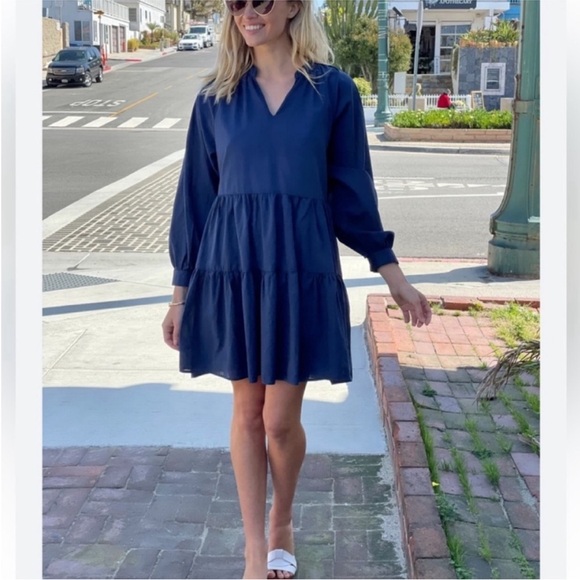 GAP Elegant Navy Blue Women's Dress size S - Picture 2 of 9